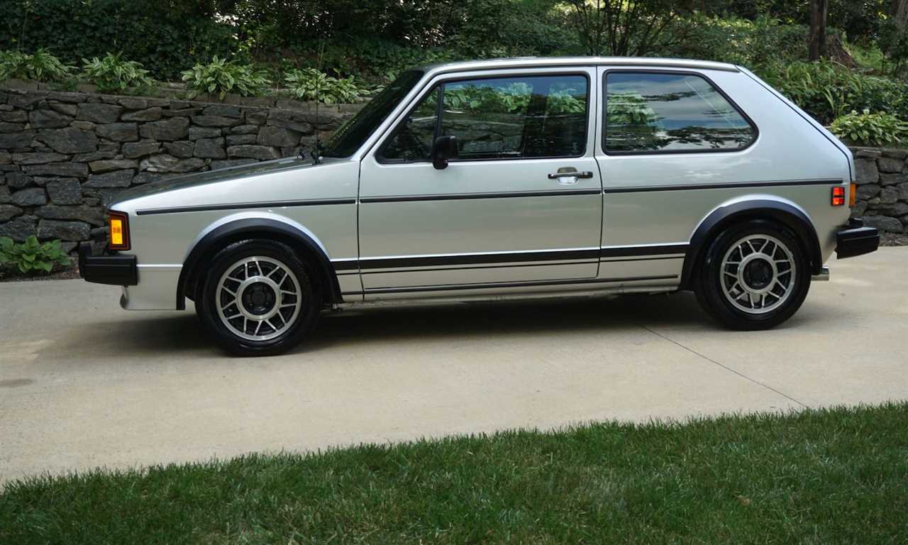 Volkswagen introduced the Golf in 1974 as the intended successor to its popular Beetle.  In 1975 the car came to US shores as the VW Rabbit.