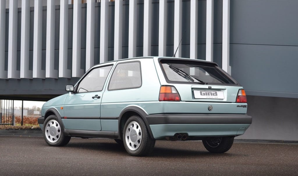 With the Giugiaro-designed Rabbit, the first sporty “hot-hatch