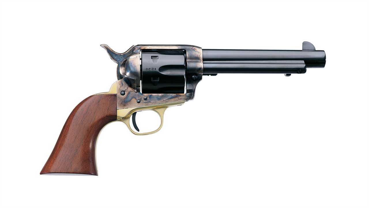 New: Uberti El Patrón, Cattleman Brass Single-Action Revolvers Chambered In 9mm