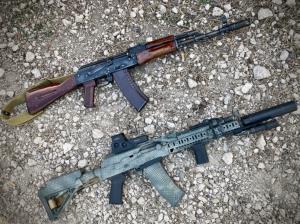AK 47 classic and modern