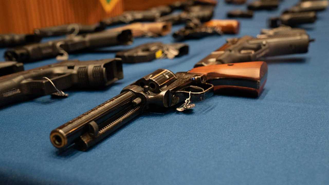 US is flooded with guns, Justice Department says