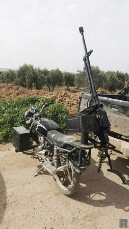 DShk Motorcycle Syria