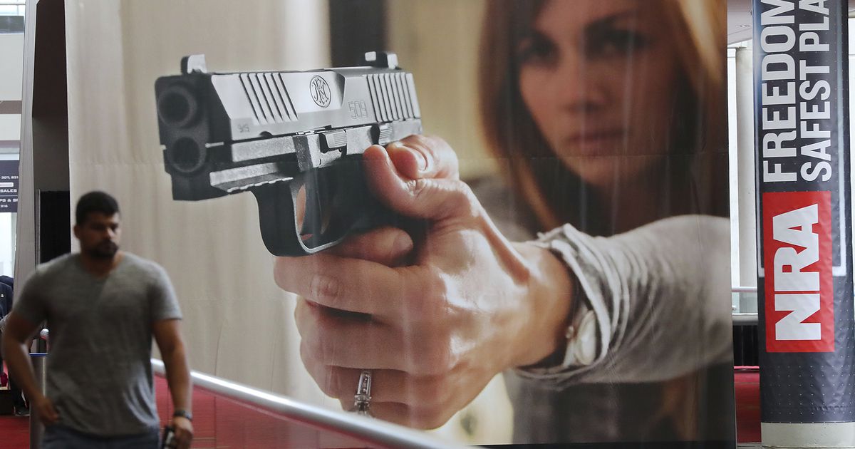 Way to promote sensitive gun control in our schools, NRA