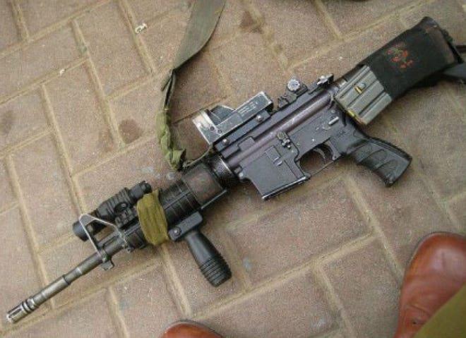 The FBI arrested a Winter Park university student on Tuesday, Jan. 3, 2023, after he admitted posting this photo of an automatic rifle along with a threat to kill homosexuals at Florida State University.