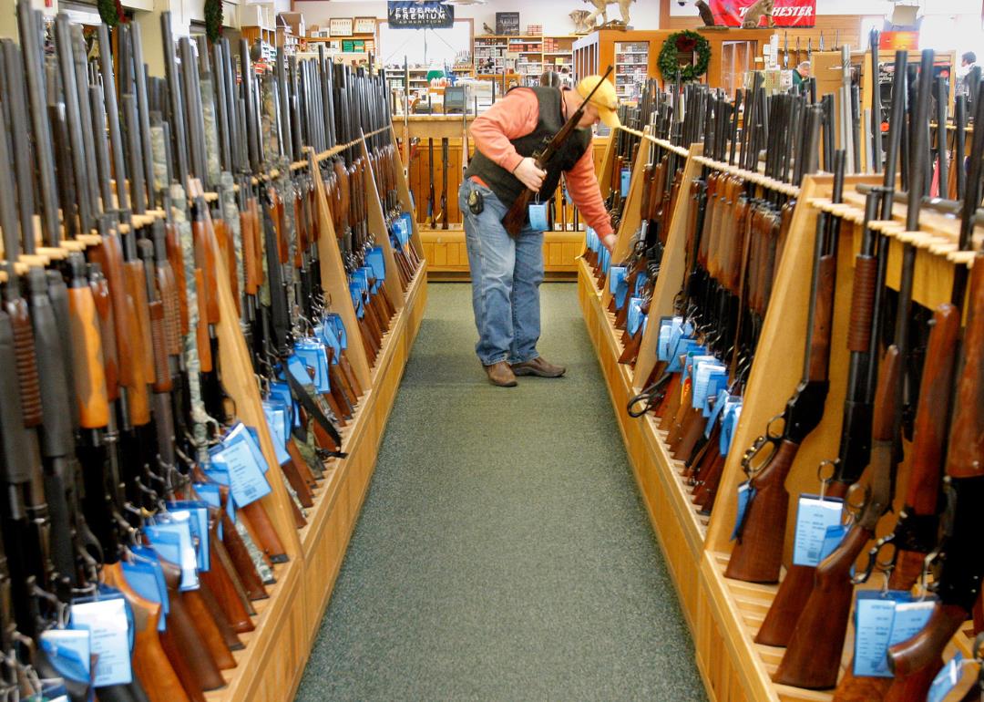 States with the biggest gun industries