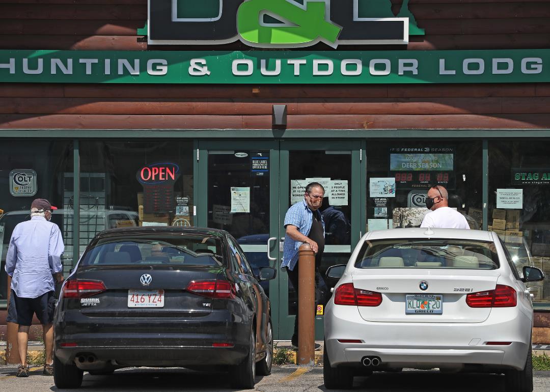 States with the biggest gun industries