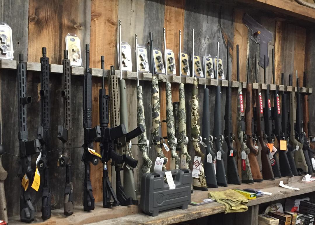 States with the biggest gun industries