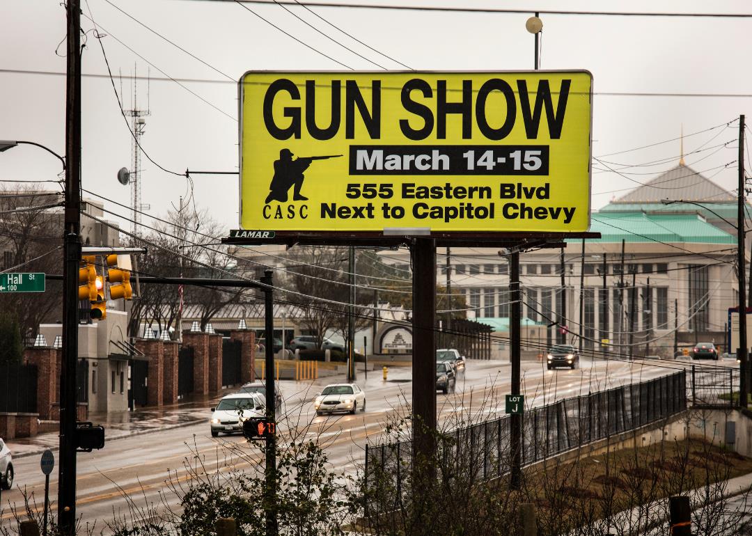 States with the biggest gun industries