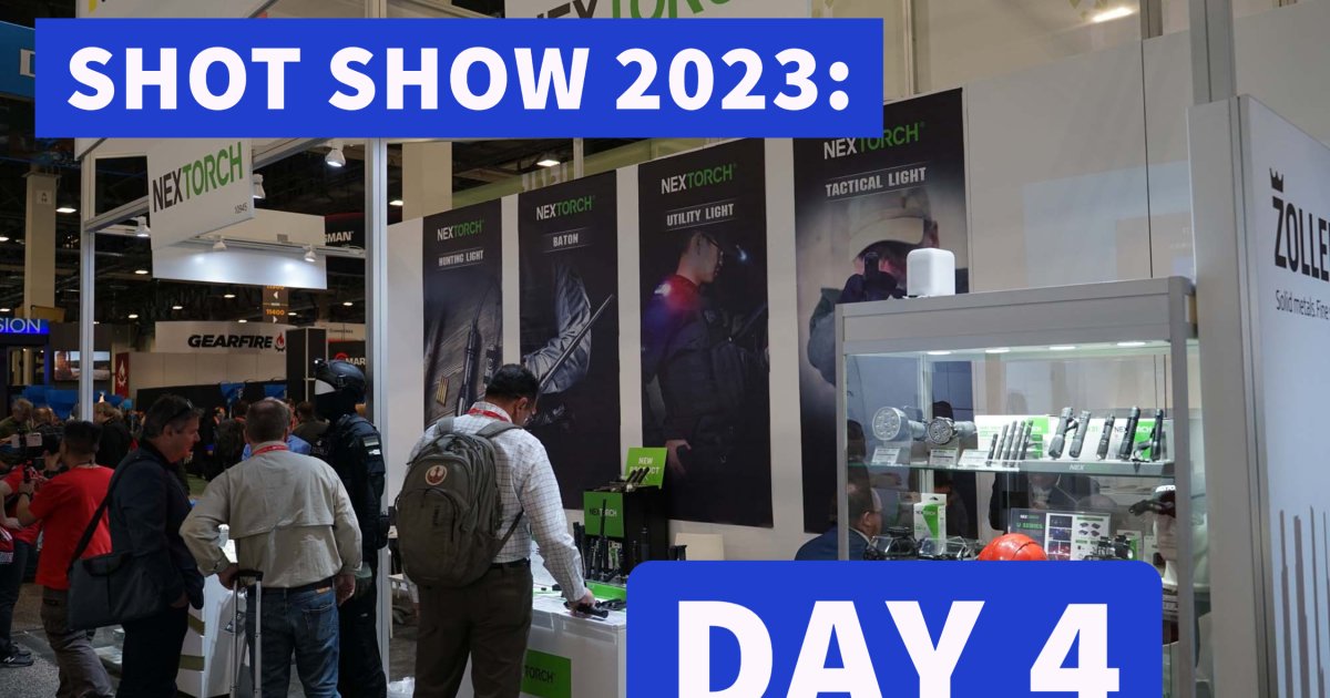 SHOT Show 2023 - Day 4: New products from Canik, Derya Arms, Taurus, Benelli, Leupold, MAK, Nextorch