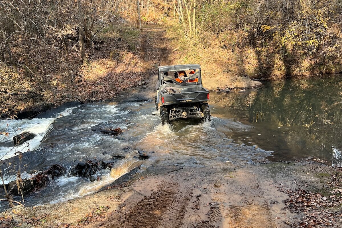Crossing Ga. River