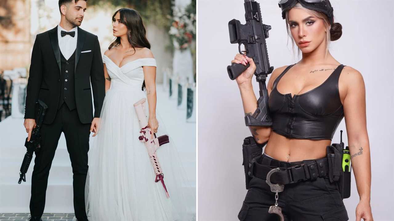 I'm a hot ex-soldier dubbed the Queen of Guns – I even had firearms at my WEDDING and guests loved it