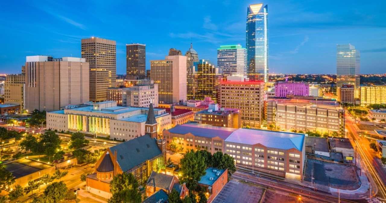 Oklahoma City, Oklahoma, downtown skyline