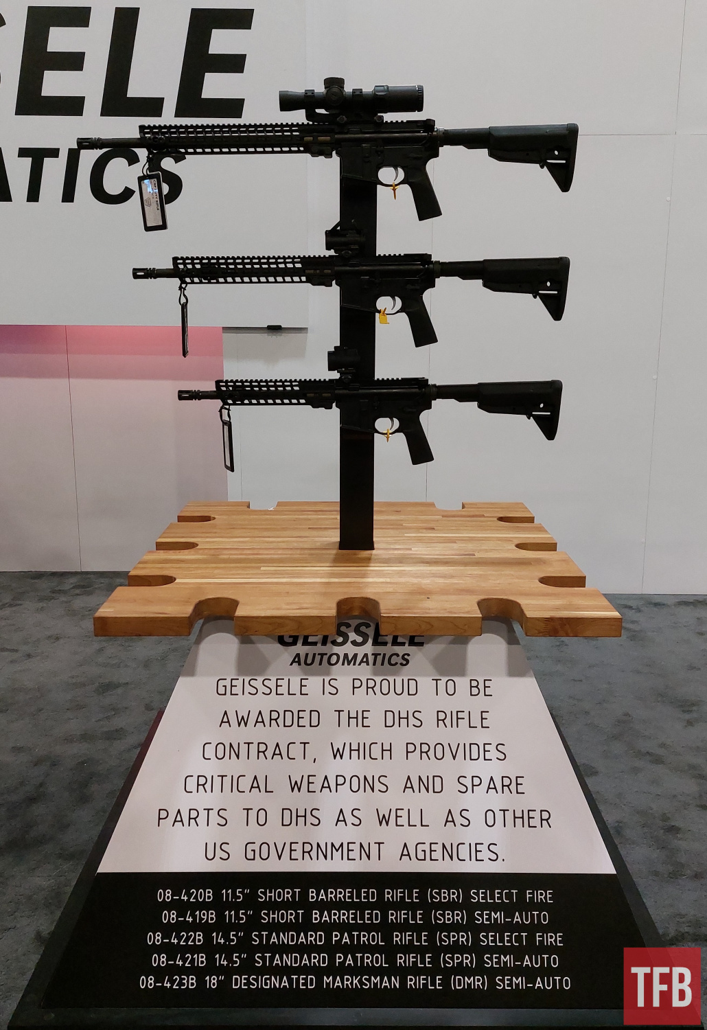 [SHOT 2023]  Geissele GFR Maritime RECCE and Stratomatch 6mm ARC Rifles (4)